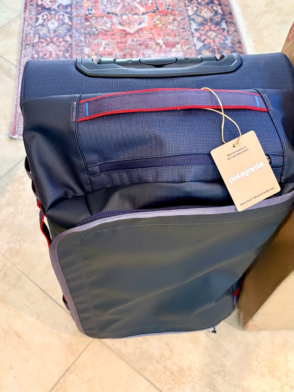 Patagonia Black Hole Wheeled Travel Duffle, 40 liters